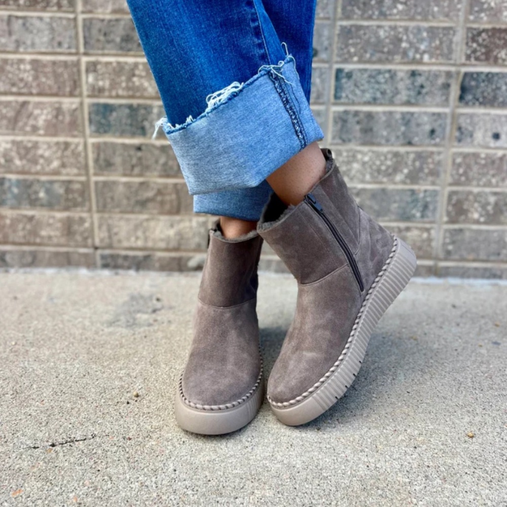 Gabor 73.542.18 Cozy Boot in Taupe